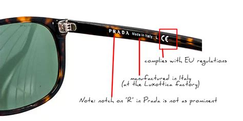 how to know if prada sunglasses are real|Prada sunglasses serial number check.